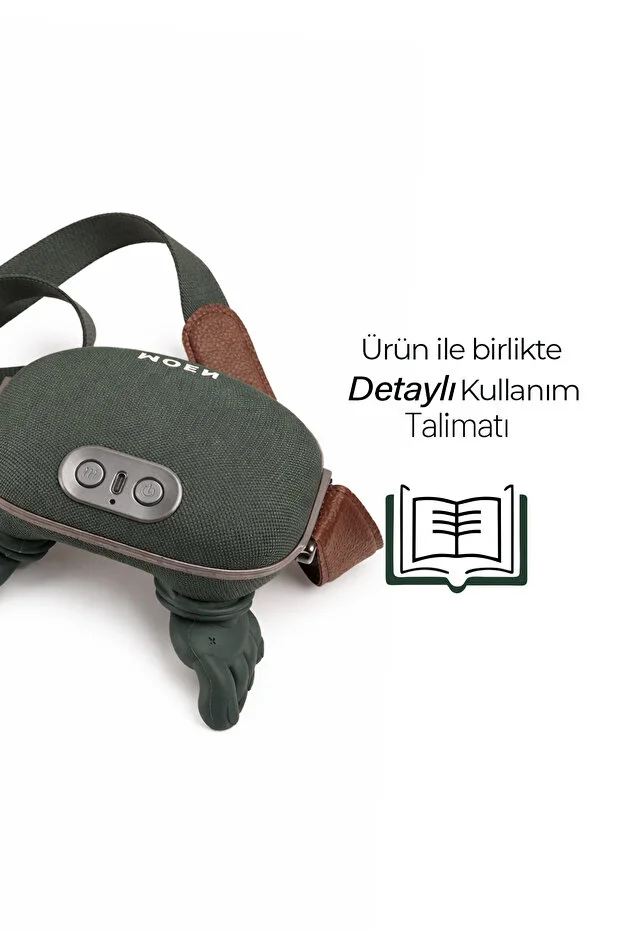 Gerçek El Hissi Sunan Isıtmalı Boyun Masaj Aleti (Parmak Teknolojisi) Şarjlı| Boyun, Omuz,Sırt,Bacak